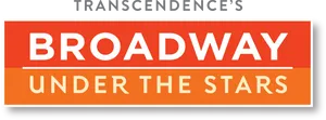 Broadway Under The Stars Signage PNG Image