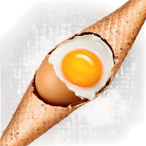 Broken Egg Top View Png Bbe PNG Image