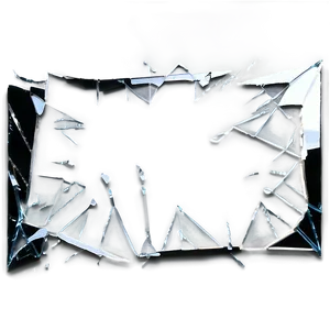 Broken Glass On Black Png 50 PNG Image