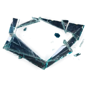 Broken Glass On Black Png Xsn11 PNG Image