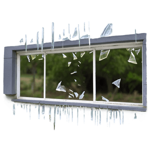 Broken Glass Window PNG 48 PNG image with transparent background