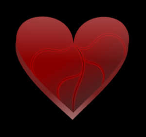 Broken Heart Graphic PNG image with transparent background