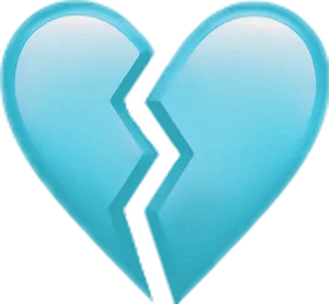 Broken Heart Icon Symbol PNG Image