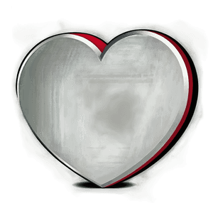 Broken Heart Outline PNG ecl PNG