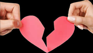 Broken Heart Symbolism PNG image with transparent background