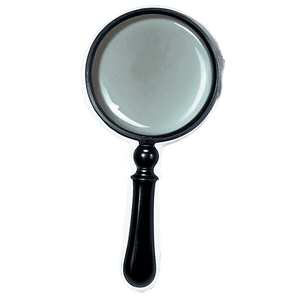 Broken Magnifying Glass PNG oem37 PNG