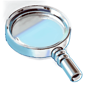 Broken Magnifying Glass PNG xux PNG