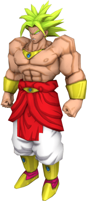 Broly 3d Png, Transparent Png PNG image with transparent background