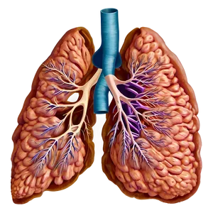 Bronchitis Impact On Lung Png Ujv PNG Image