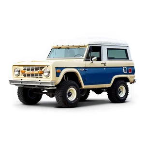 Bronco In Snow Png 06252024 PNG Image