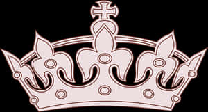 Bronze Crown Graphic PNG image with transparent background