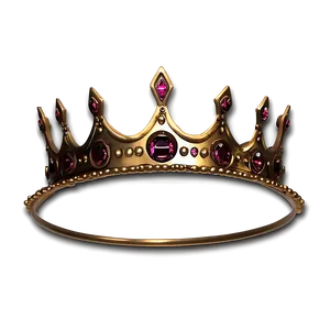 Bronze Crown Png Ytm83 PNG Image