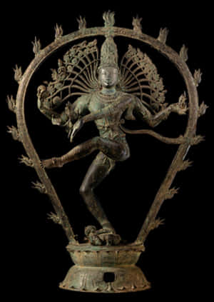 Bronze_ Shiva_ Nataraja_ Statue PNG image with transparent background