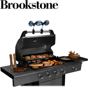 Brookstone Grillwith Food PNG Image