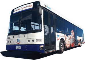 Broome Explorer Bus Tour PNG image with transparent background