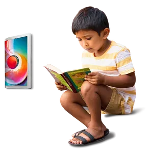 Brother Reading Png Rcq PNG Image