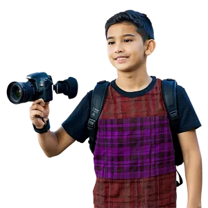 Brother With Camera Png Swu PNG Image