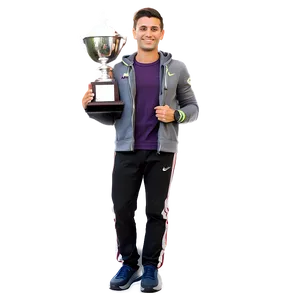 Brother With Trophy Png Efn63 PNG Image