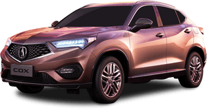 Brown Acura Cdx Car Png Image - Acura Rdx 2019 Lights, Transparent Png PNG image with transparent background