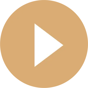 Brown Background Play Icon PNG Image