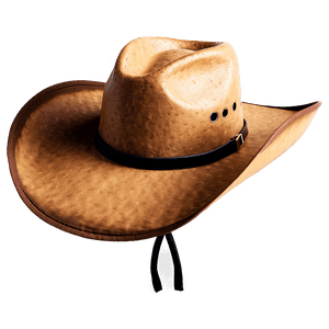 Brown Cowboy Hat PNG vov PNG image with transparent background