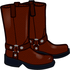 Brown,boot,riding Boot - Clipart Boots, HD Png Download PNG image with transparent background