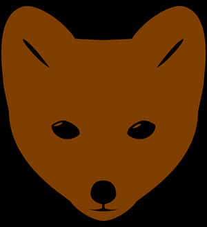 Brown Fox Icon PNG image with transparent background