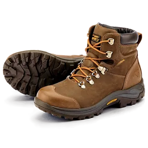 Brown Hiking Boots Png Wnb PNG Image