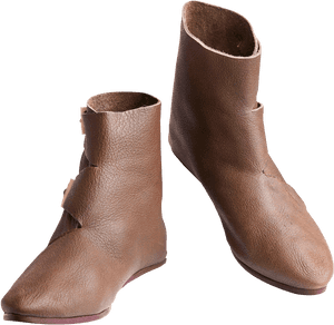 Early Medieval Viking Boots - Medieval Viking Shoe, HD Png Download PNG image with transparent background
