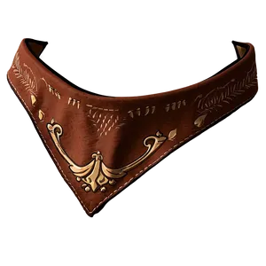 Brown Leather Bandana Png Sji81 PNG Image