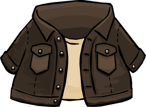 Club Penguin Rewritten Wiki - Jean Jacket, HD Png Download PNG image with transparent background