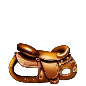 Brown Saddle Png Pvq25 PNG Image