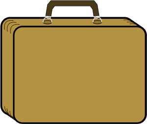 Clip Art Transparent Public Domain Clip Art - Suitcase Clipart, HD Png Download PNG image with transparent background