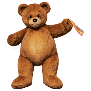 Brown Teddy Bear PNG bjt66 PNG image with transparent background