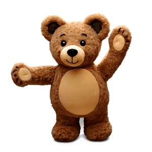 Brown Teddy Bear PNG fgs4 PNG image with transparent background