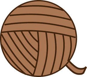 Ball Of Yarn, Yarn, Brown, Knit, Ball, Round, Knitting - Transparent Background Yarn Ball Clipart, HD Png Download PNG image with transparent background