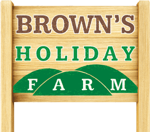 Browns Holiday Farm Sign - Brown's Holiday Farm PNG image with transparent background
