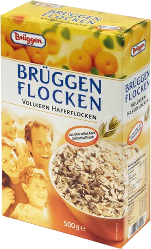 Brüggen Flocken Oatmeal Box500g PNG Image