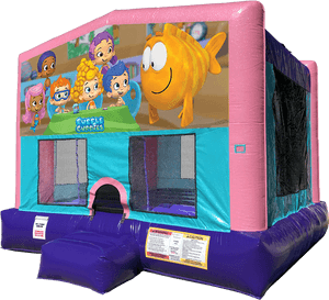Bubble Guppies Bouncer - Peppa Pig Bounce House, HD Png Download PNG image with transparent background