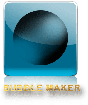Bubble Maker App Icon PNG image with transparent background