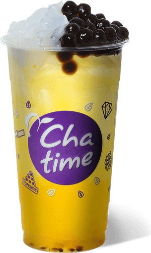 Chatime Passion Fruit Qq, HD Png Download PNG with transparent background