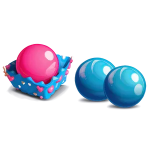 Bubblegum Chew Ball Png Ruc PNG Image