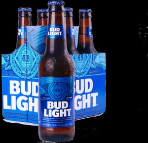Bud Light Beer Bottles PNG