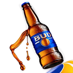 Bud Light Bottle A PNG Image