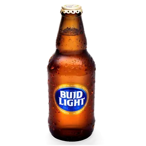 Bud Light Bottle C PNG Image