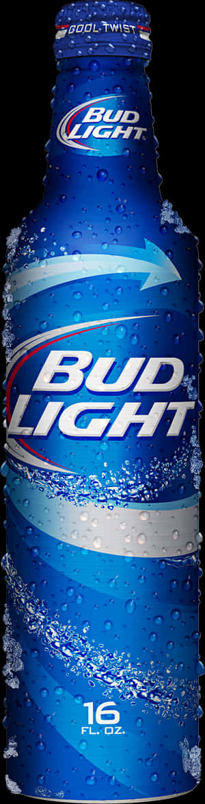 Bud Light Bottle Cool Twist Cap PNG