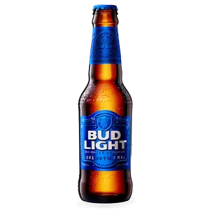 Bud Light Bottle Transparent Background Png Wgm4 PNG Image