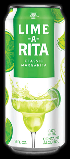 Bud Light Lime A Rita Can PNG