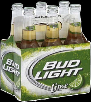 Bud Light Lime Beer Pack PNG