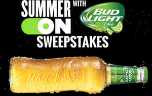 Bud Light Lime Summer Sweepstakes Ad PNG